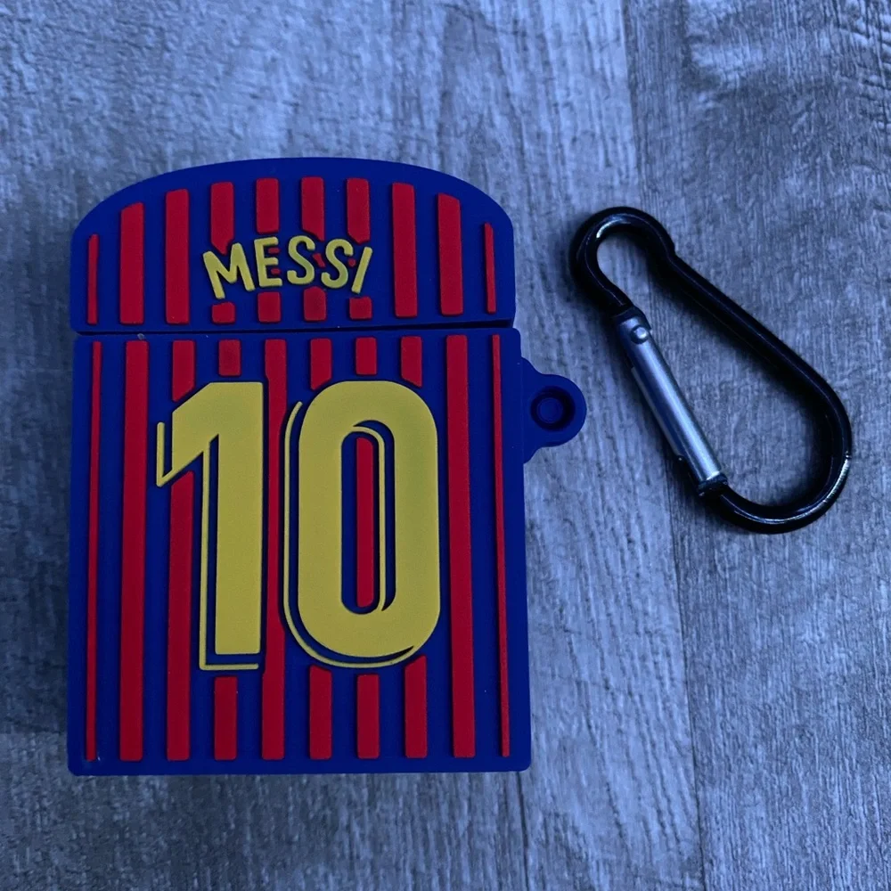 #10 Messi jersey AirPod protector case